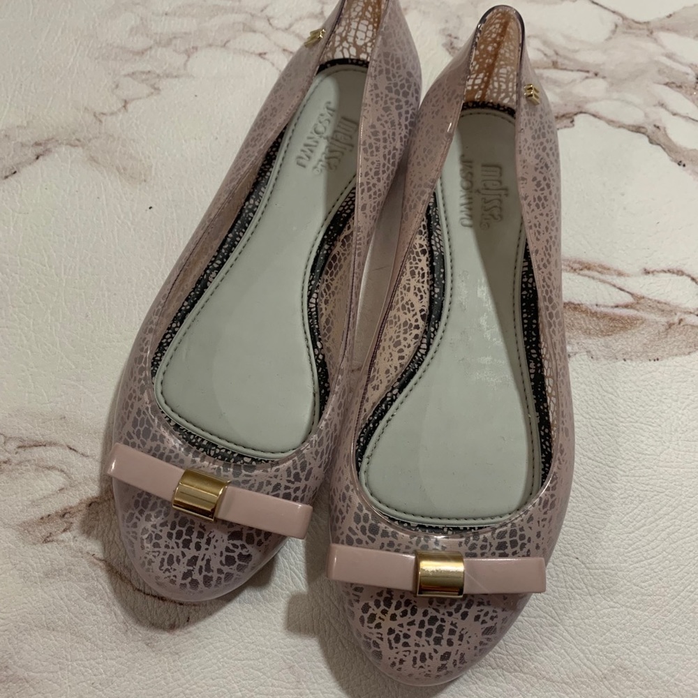 Melissa + Jason Wu Space Love Flats with Bow 6